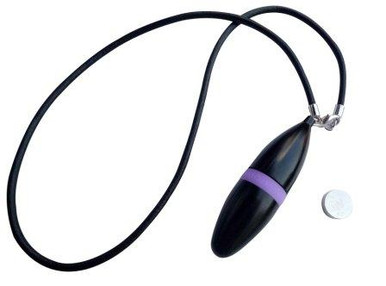The Discreet Discreet Oval Neck Chain Vibrator, Exclusive on www.masalatoys.com