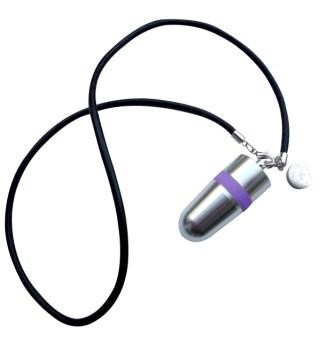 The Discreet Silver Bullet Necklace Vibrator, Exclusive on www.masalatoys.com