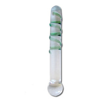 Better than Diamonds, Alexis Smith's favorite Pleasure Swirl Diamond Glass Dildo, Exclusive on www.masalatoys.com