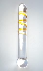 Better than Diamonds, Alexis Smith's Favourite Yellow Swirl Diamond Glass Dildo
Womens Best Friend, Goes with Her Everywhere, Exclusive on www.masalatoys.com 