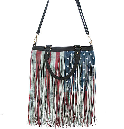 fringe handbag