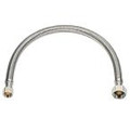3/8 in. OD x 1/2 in. IPS x 20 in. Faucet Supply Line Braided Stainless Steel