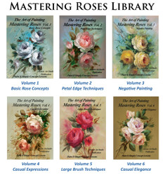 Painting Lessons With David Printed Books Mastering Roses Series Painting Lessons With David Printed Books Mastering Roses Series