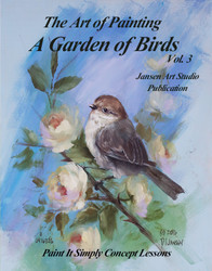 B5035 A Garden of Birds Vol 3- Art of Painting Series (Printed)