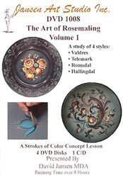 DVD1008 The Art of Rosemaling