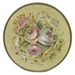 Soft Floral Plate