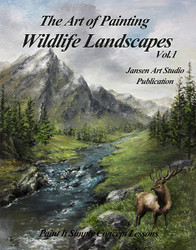 B5020- Wildlife Landscapes- Art of Painting- Printed