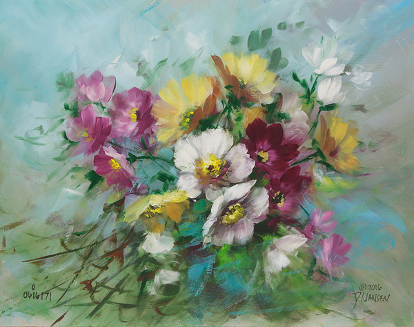 B5034 Garden of Flowers Vol. 2- Art of Painting - JansenArt