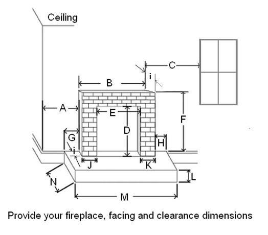 Wood Fireplace Mantels, Hanceville