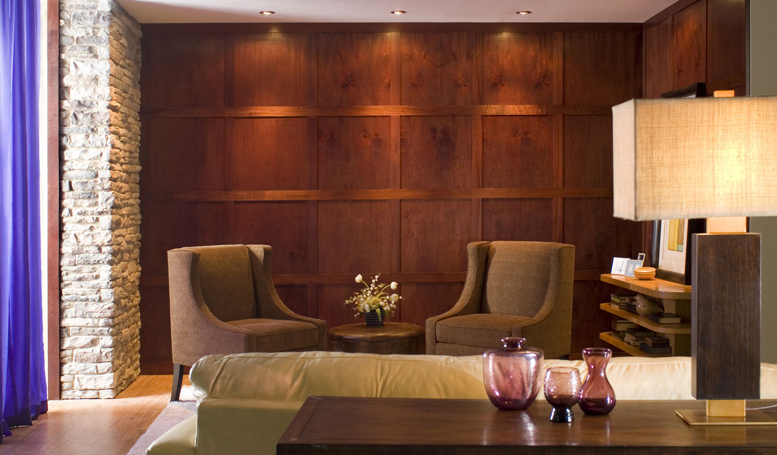 Modern Wood Paneling | Custom