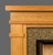 The Bridgeport custom fireplace mantel's straight lines incorporate perfectly with Arts & Crafts, Mission, and many other styles.