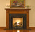 The Florence custom fireplace will compliment any room or office.