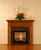 The Hamilton fireplace mantel is affordable and has the classic traditional look.