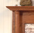 Beautiful wood fireplace mantel that will be sure to set your home apart from others.