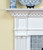 An inset frame adds special detail to the corners with a flower design in the middle.