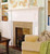 For a Hanford Fireplace mantel without an arch, type, "No Arch" as a note before clicking, "Add to Cart."