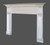 For a Hanford Fireplace mantel without an arch, type, "No Arch" as a note before clicking, "Add to Cart."