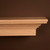 Daphne Natural Maple Mantel Shelf by New England Classic - Corner Detail