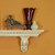 The Athens mantel shelf, with solid wood corbels.  Egg and dart molding details, and solid wood corbels