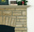 A top shelf is just the right size for this mantel.