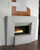 The Loft mantel has contemporary and modern design