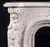 The Orleans marble mantel is available in a variety of colors