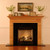 Absolute Black Granite fireplace surrounds go well with almost any color or mantel style.