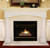 The Barrington is an arched, thin cast stone mantel