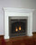 Gorgeous mantel with a granite facing