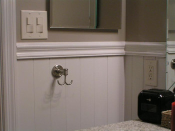 Classic Wainscoting Plank Kit # WK 29 / from 34 to 38" Tall