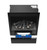 The Optimyst Electric Fireplace has its "works in a drawer!"