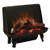 The Classic Flame 24" Electric Fireplace Insert fits into existing fireplaces.  Looks real whether "flames" are turned off or on. Heater and Remote Control Included.  LED technology.
