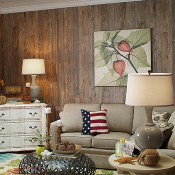 Rustic Weathered Cedar Paneling ... Cape Cod styling