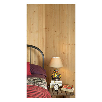 5.2mm |  Rustic Pine 4x8 Plywood Paneling | 9-Groove Random Plank | 