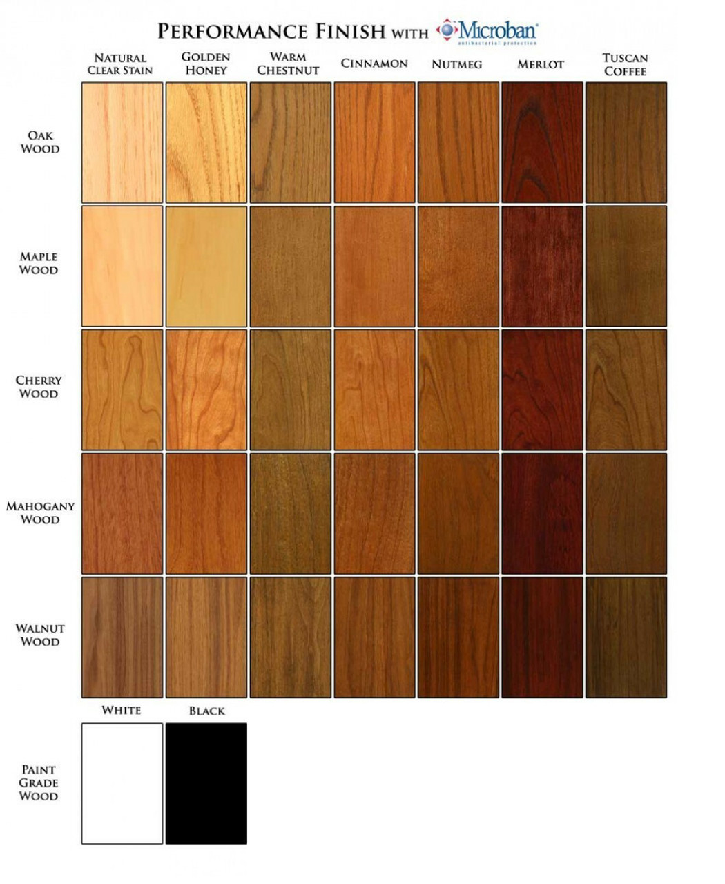 Wood Stain Samples 