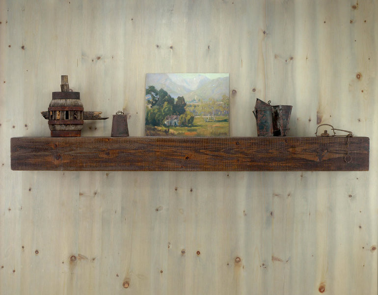Appalachian Rustic Mantel Shelf in Standard Sizes - MantelCraft