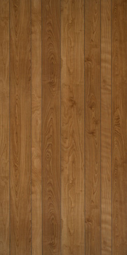 Spirit Birch Paneling with 9-random grooves, with contemporary light brown hues. 4x8 sheet