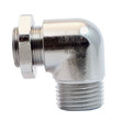 LN-002 : Threaded L-Shaped Hose End With NPT 1/2" Male
