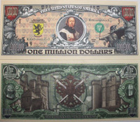 Medieval One Million Dollar Bill