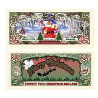 25 Dollar Christmas Bill
