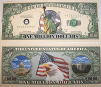 Liberty One Million Dollar Bill