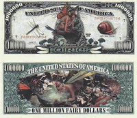 Fairies One Million Dollar Bill