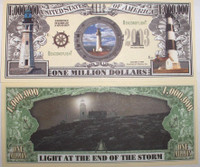 Lighthouse One Million Dollar Bill