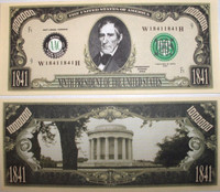 President William Henry Harrison Million Dollar Bill