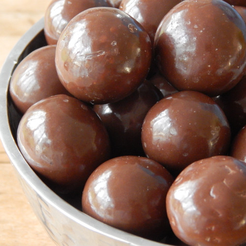 Chocolate Jumbo Malted Milk Balls 23 lb. case