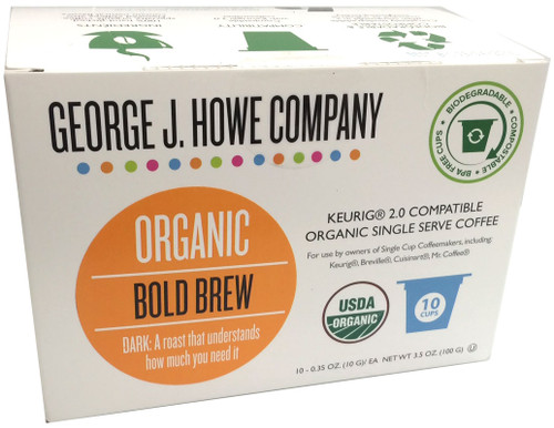 Bold Brew Organic Single Serve Cups - 10 ct.