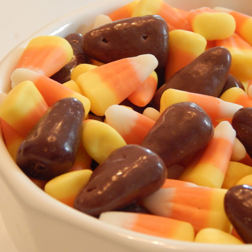 Chocolate Covered Candy Corn Mix 1 lb. bag
