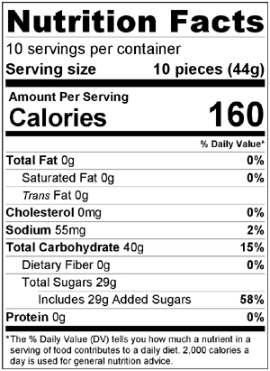 Nutritional Information