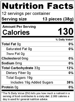Nutritional Information