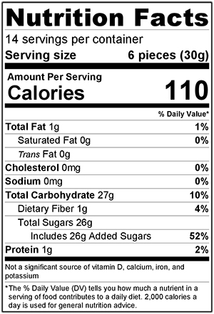 Nutritional Information